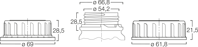 Menshen Chemical Closure 10698..1 Technical Drawing