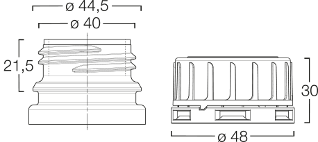 Menshen Chemical Closure 12745..1 Technical Drawing