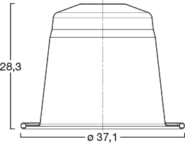 Menshen Coffee Capsule 77000 Technical Drawing