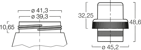 Menshen Dosing Closure 12957..1 Technical Drawing