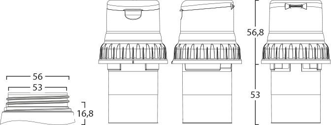 Menshen Dosing Closure 33212..2 Technical Drawing