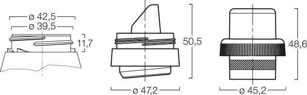 Menshen Dosing Closure 33216..1 Technical Drawing