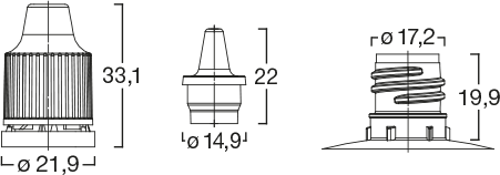 Menshen Screw Closure 12459..1 Technical Drawing