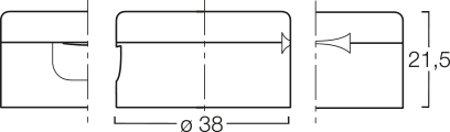 Menshen Tube Closures 11757..1 Technical Drawing