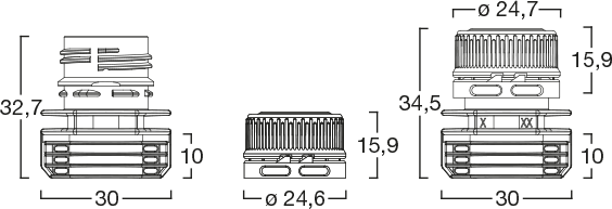 Menshen Weldspout 13065..1 Technical Drawing