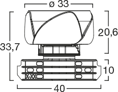 Menshen Weldspout 38521..1 Technical Drawing