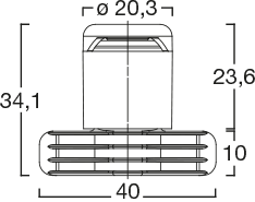 Menshen Weldspout 38525..1 Technical Drawing