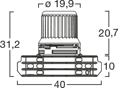 Menshen Weldspout 38575..4 Technical Drawing