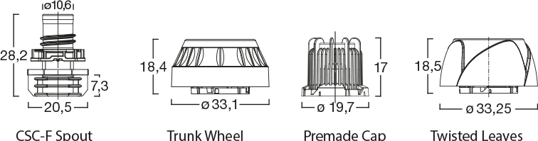 Menshen Weldspout 612959..2 Technical Drawing